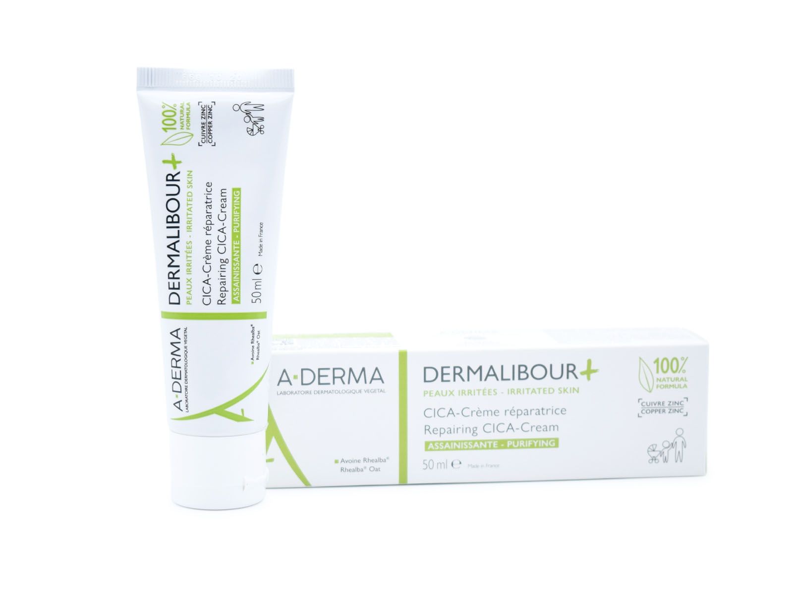 A-Derma Dermalibour+ Cica Repairing Cream - 50ml – The French